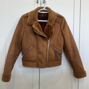 Brown Moto jacket